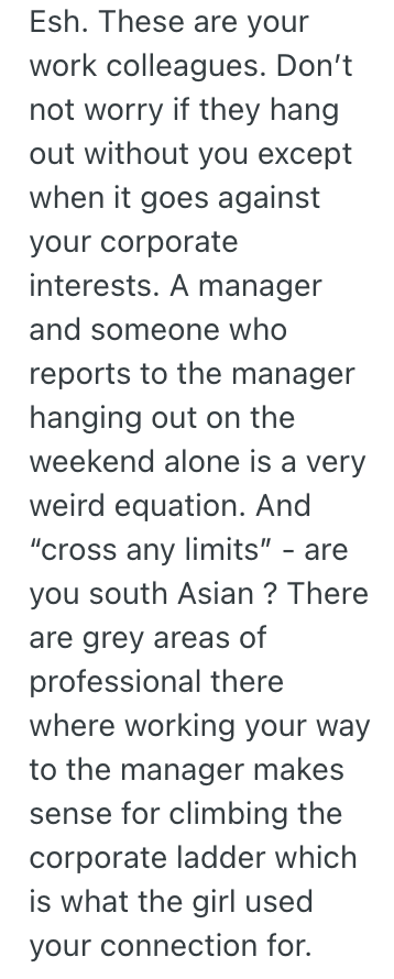 Screenshot 2025 06 14 at 1.39.00 PM The Dynamics In A Group Of Work Friends Have Changed, So She Distanced Herself From The Other Two People